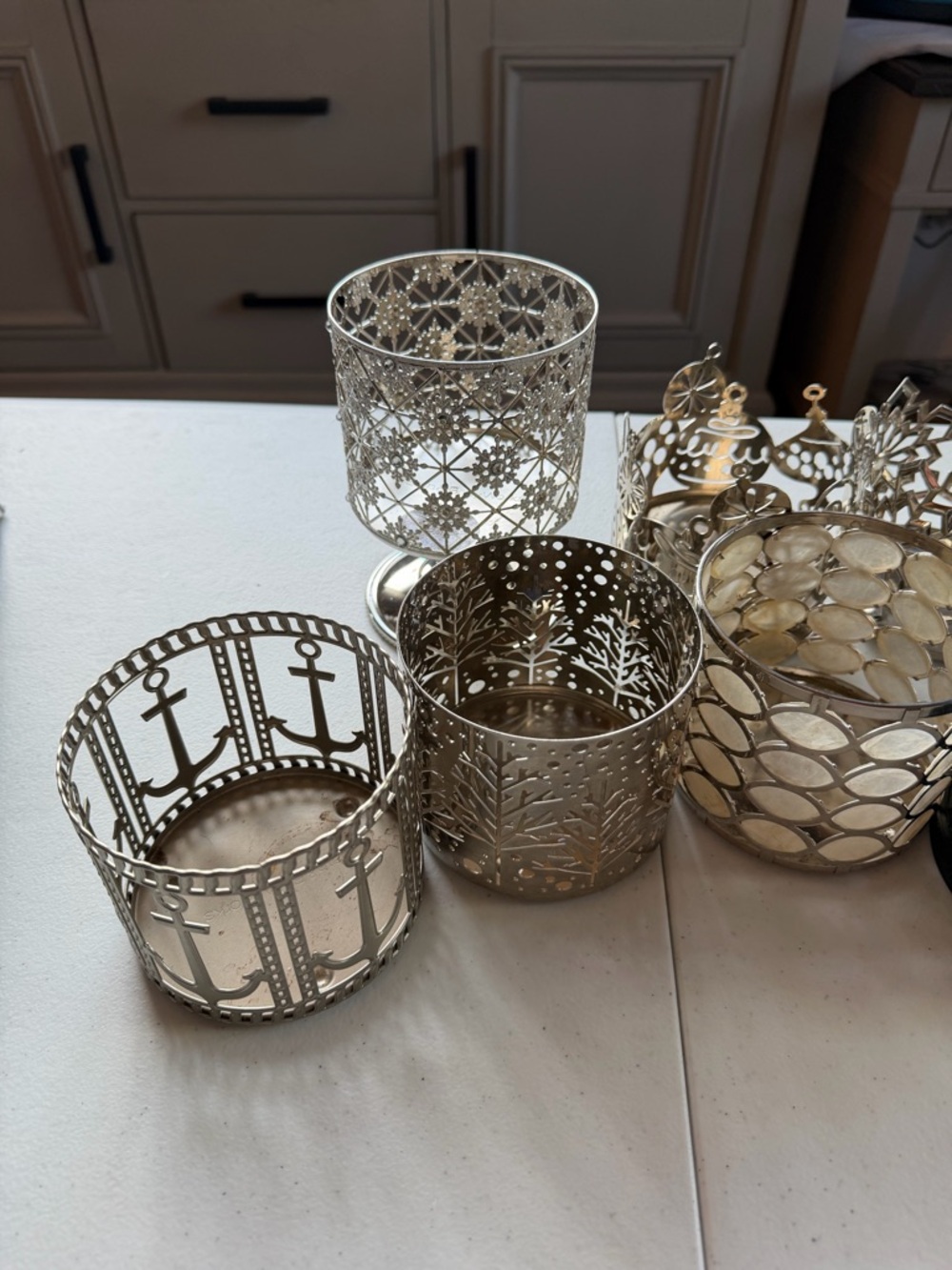 Bath & Body Works candle holders